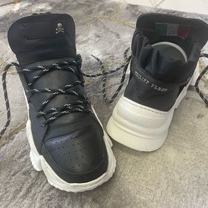 PHILIPP PLEIN HI-TOP SNEAKERS MONSTER 0.2